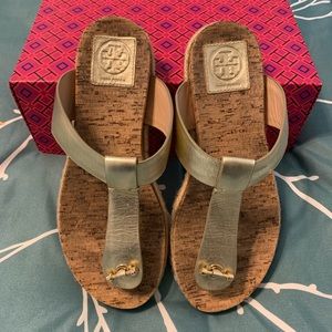 Tory Burch Sandals! Sz 8 and ready for summer! 🏝